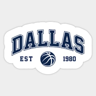 Dallas Sticker